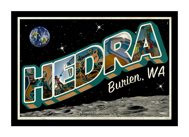 Hedra Postcard